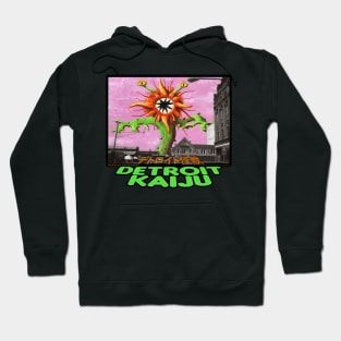 Shinohana, Death 'Flower Day' at Eastern Market! - Pete Coe's Detroit Kaiju series Hoodie